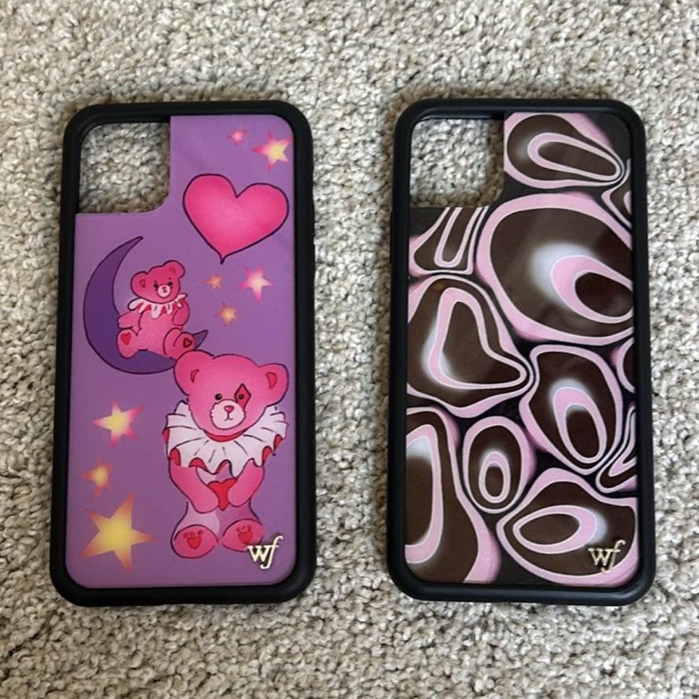 Wildflowers Purple and Pink Cartoon Phone Case